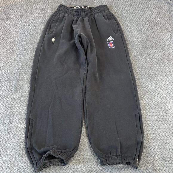 Men’s Adidas NBA Sweats Black Small LA Clippers RARE! - Picture 1 of 6